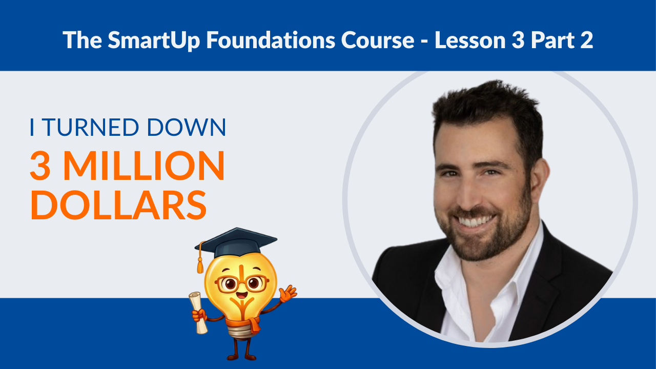 SmartUp Foundations – Lecture 3 Part 2 – Roei Aviram