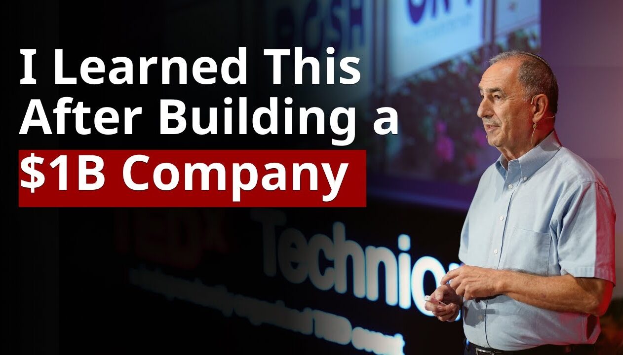 Building a Thriving Hi-Tech Company is Easier Than You Think | Yonatan Stern | TEDxTechnion
